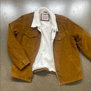 Men's Levi Corduroy Jacket with Sherpa Lining